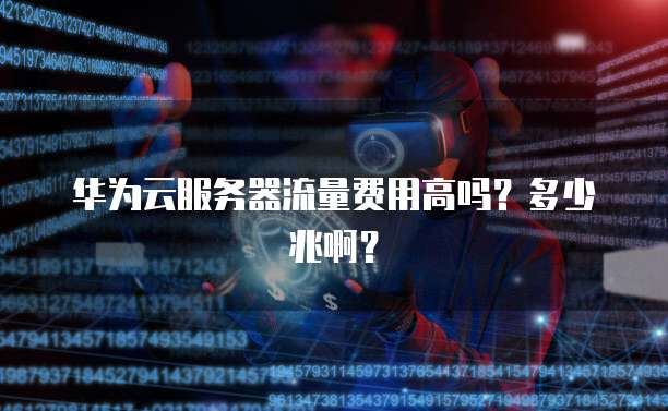 华为云服务器流量费用高吗?多少兆啊?