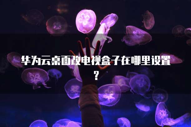 华为云桌面改电视盒子在哪里设置？