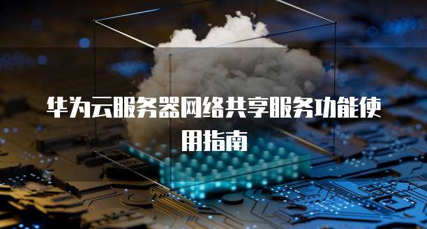 华为云服务器网络共享服务功能使用指南