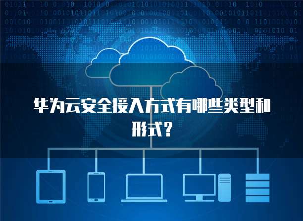 华为云安全接入方式有哪些类型和形式?
