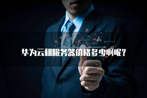 华为云租服务器价格多少啊呢?