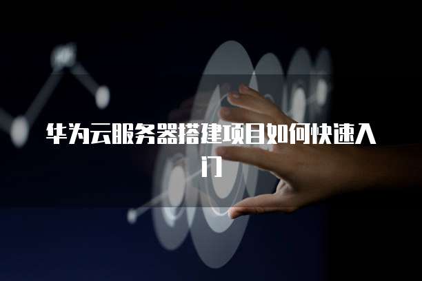 华为云服务器搭建项目如何快速入门
