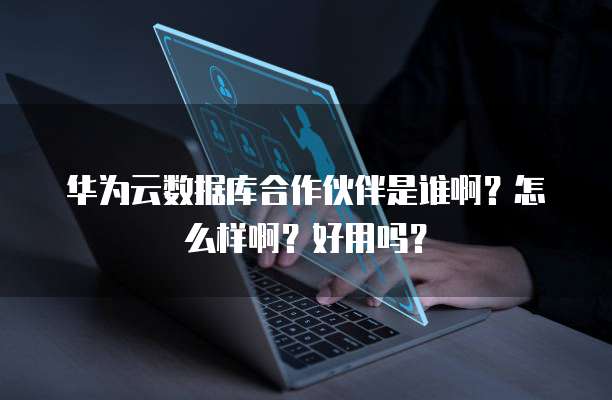 华为云数据库合作伙伴是谁啊?怎么样啊?好用吗?