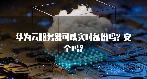 华为云服务器没有网络怎么回事啊