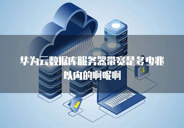 华为云数据库服务器带宽是多少兆以内的啊呢啊