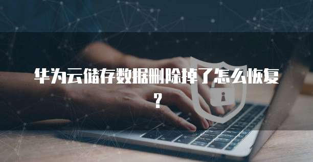华为云储存数据删除掉了怎么恢复?