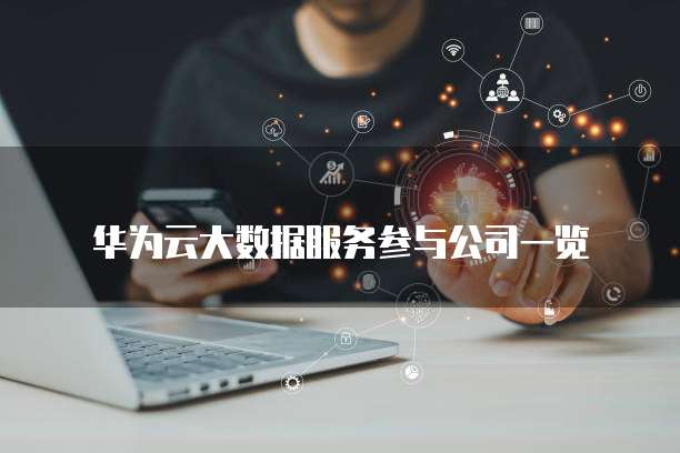华为云大数据服务参与公司一览