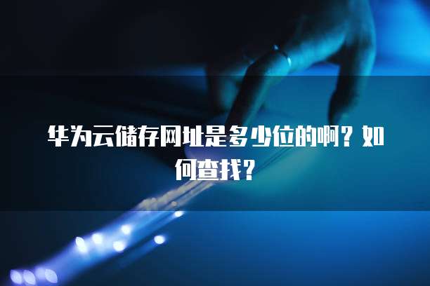 华为云储存网址是多少位的啊?如何查找?