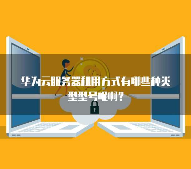 华为云服务器租用方式有哪些种类型型号呢啊?