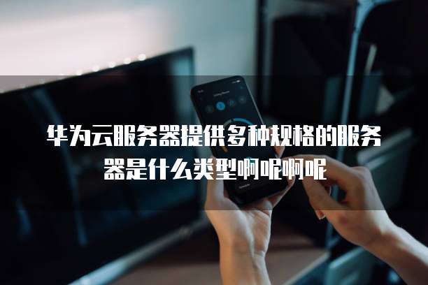 华为云服务器提供多种规格的服务器是什么类型啊呢啊呢