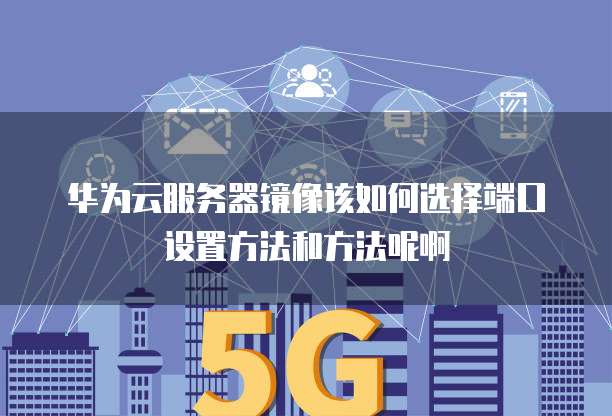 华为云服务器镜像该如何选择端口设置方法和方法呢啊