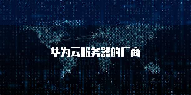 华为云服务器的厂商