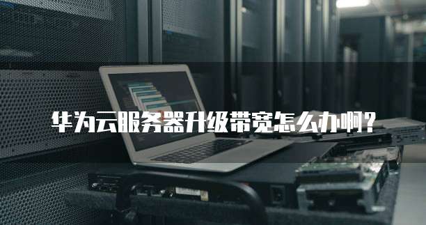 华为云服务器升级带宽怎么办啊？