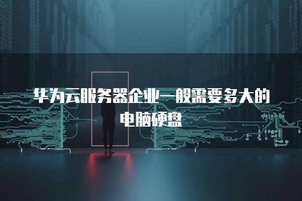 华为云服务器企业一般需要多大的电脑硬盘