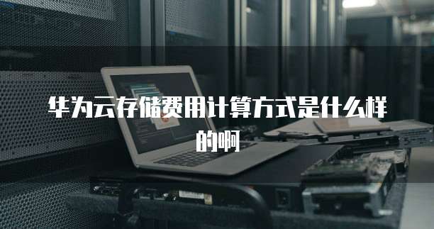 华为云存储费用计算方式是什么样的啊
