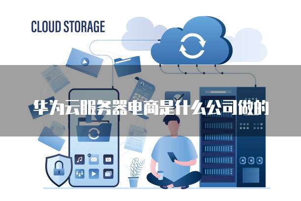 华为云服务器电商是什么公司做的