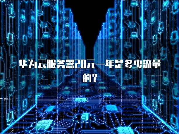 华为云服务器20元一年是多少流量的？