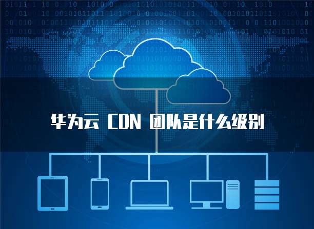 华为云 CDN 团队是什么级别
