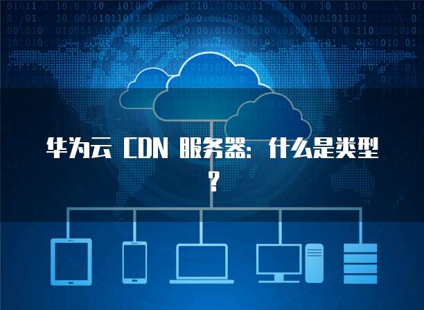 华为云 CDN 服务器:什么是类型?