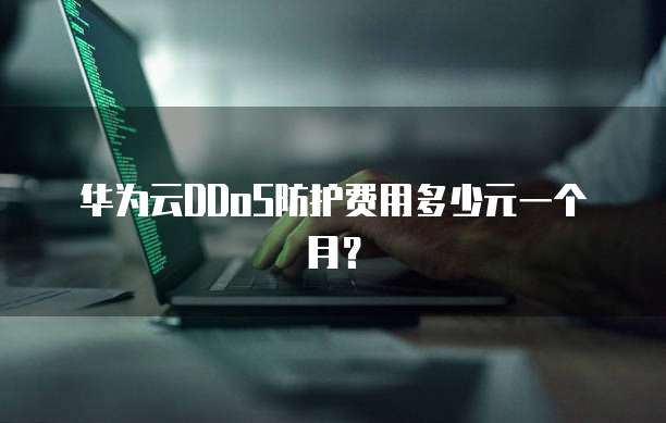 华为云DDoS防护费用多少元一个月?