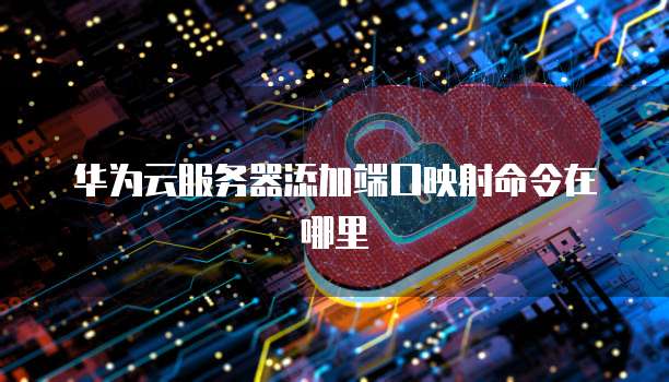 华为云服务器:云计算服务提供商