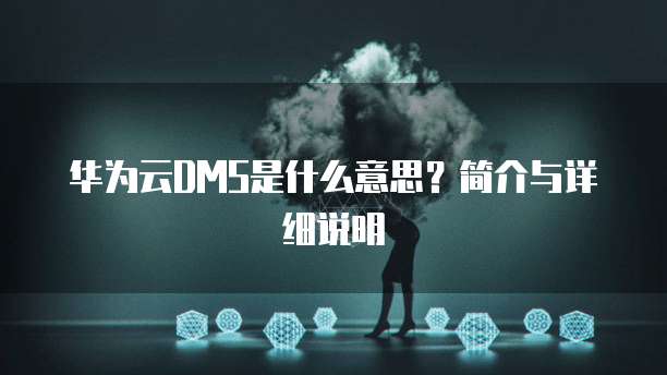 华为云DMS是什么意思?简介与详细说明