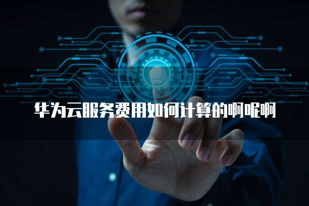 华为云服务费用如何计算的啊呢啊