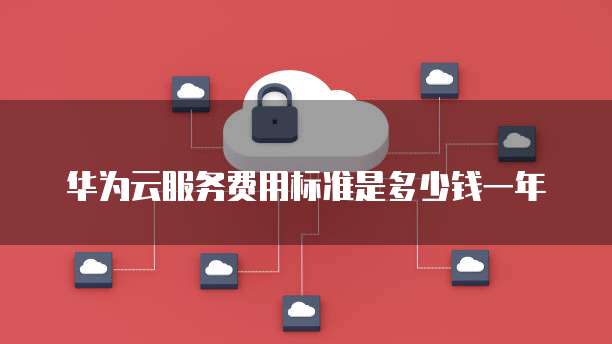 华为云服务费用标准是多少钱一年