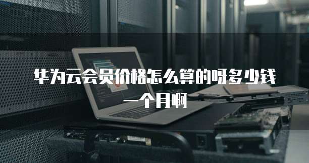 华为云会员价格怎么算的呀多少钱一个月啊