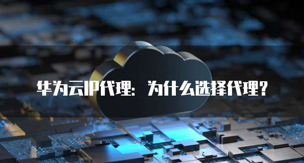 华为云IP代理:为什么选择代理?