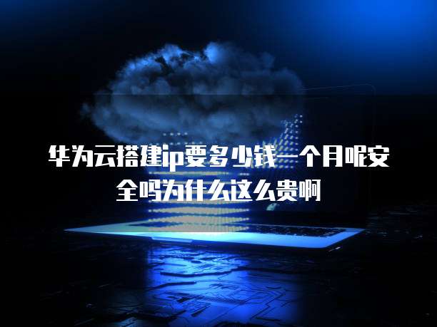 华为云搭建ip要多少钱一个月呢安全吗为什么这么贵啊