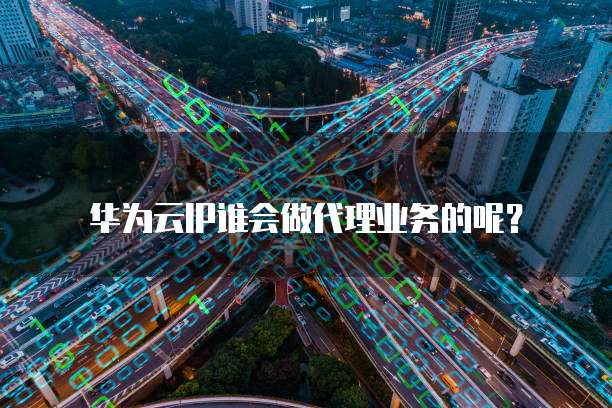 华为云IP谁会做代理业务的呢?