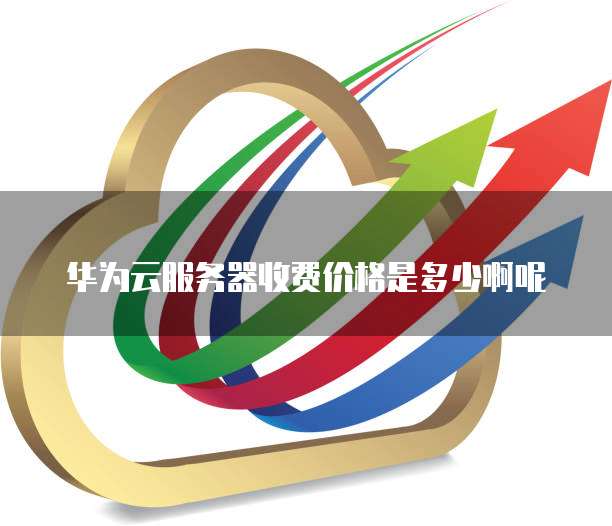 华为云服务器收费价格是多少啊呢