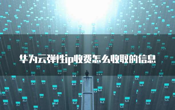 华为云弹性ip收费怎么收取的信息