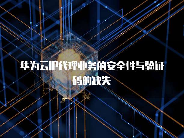 华为云IP代理业务的安全性与验证码的缺失