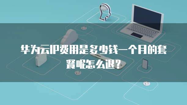 华为云IP费用是多少钱一个月的套餐呢怎么退?