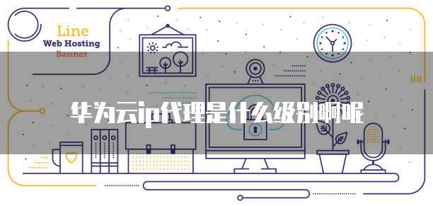 华为云ip代理是什么级别啊呢