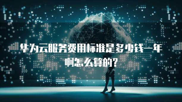 华为云服务费用标准是多少钱一年啊怎么算的?