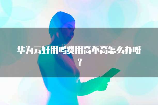 华为云好用吗费用高不高怎么办呀？