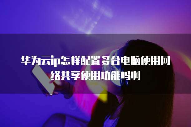 华为云ip怎样配置多台电脑使用网络共享使用功能吗啊
