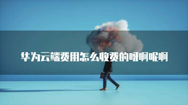 华为云端费用怎么收费的呀啊呢啊