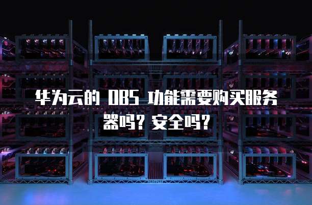 华为云的 OBS 功能需要购买服务器吗？安全吗？