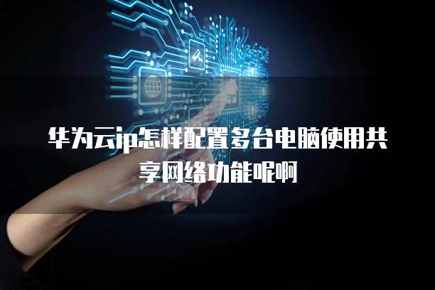 华为云ip怎样配置多台电脑使用共享网络功能呢啊