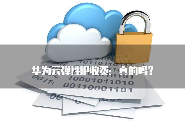 华为云弹性IP收费:真的吗?