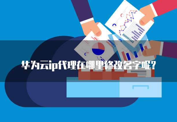 华为云ip代理在哪里修改名字呢?