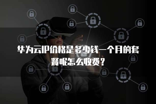 华为云IP价格是多少钱一个月的套餐呢怎么收费?