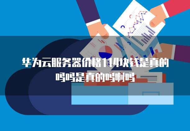 华为云服务器价格114块钱是真的吗吗是真的吗啊吗