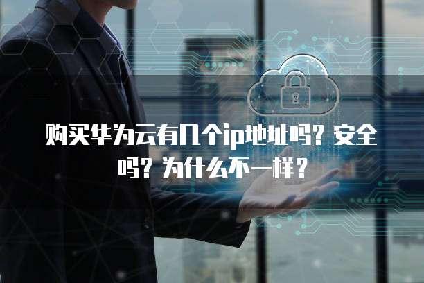 购买华为云有几个ip地址吗?安全吗?为什么不一样?