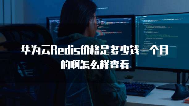 华为云Redis价格是多少钱一个月的啊怎么样查看