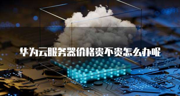 华为云服务器价格贵不贵怎么办呢